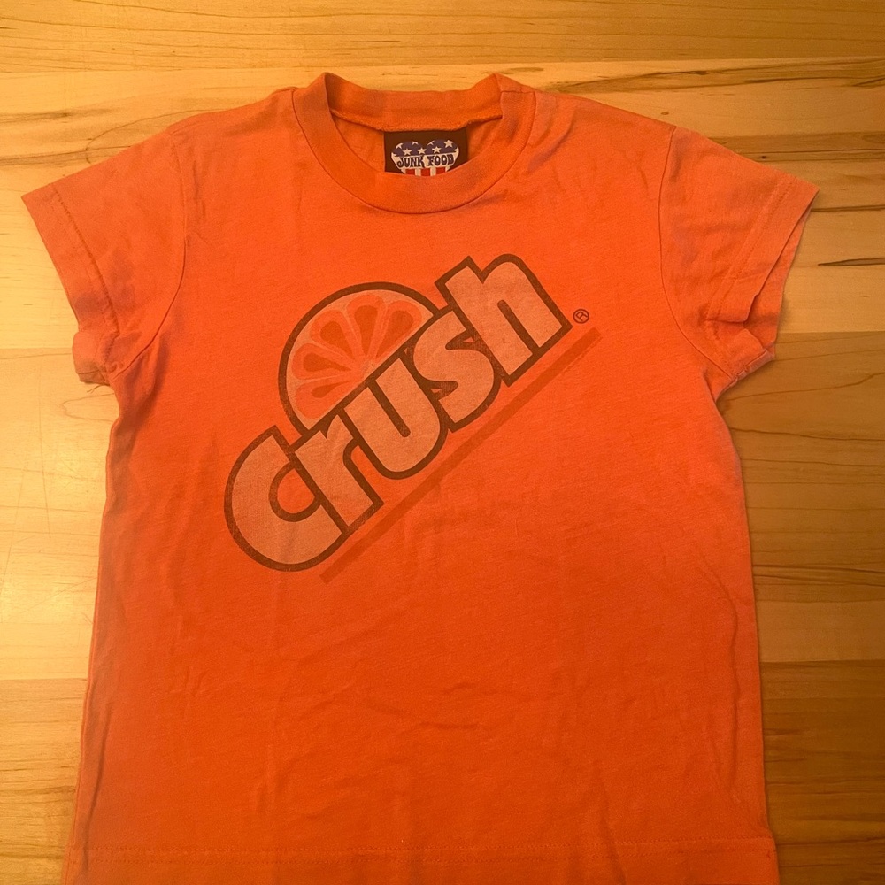 Junk Food Clothing Orange Crush Kids T-Shirt